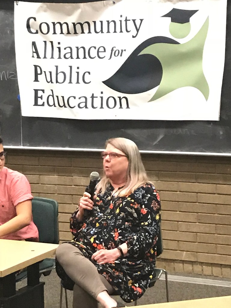 Panelist and CAPE member Colleen Hunter