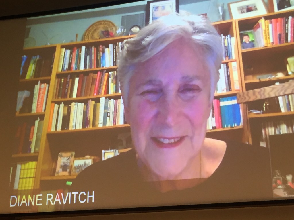 Special Long-Distance Guest Speaker Diane Ravitch
